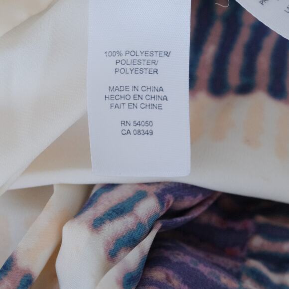 Rachel Roy purple and pink pleated fit and flare dress size 6 S - Picture 7 of 8